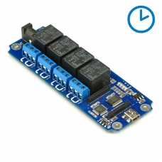 TOSR04-D - 4 Channel USB/Wireless 5V Timer Relay Module